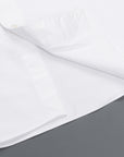 Finamore Gaeta Fit Collo Lucio in Voyage cotton by Alumo white