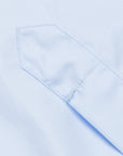 Finamore 'Traveller' shirt Milano fit Collar Eduardo Alumo Blue poplin