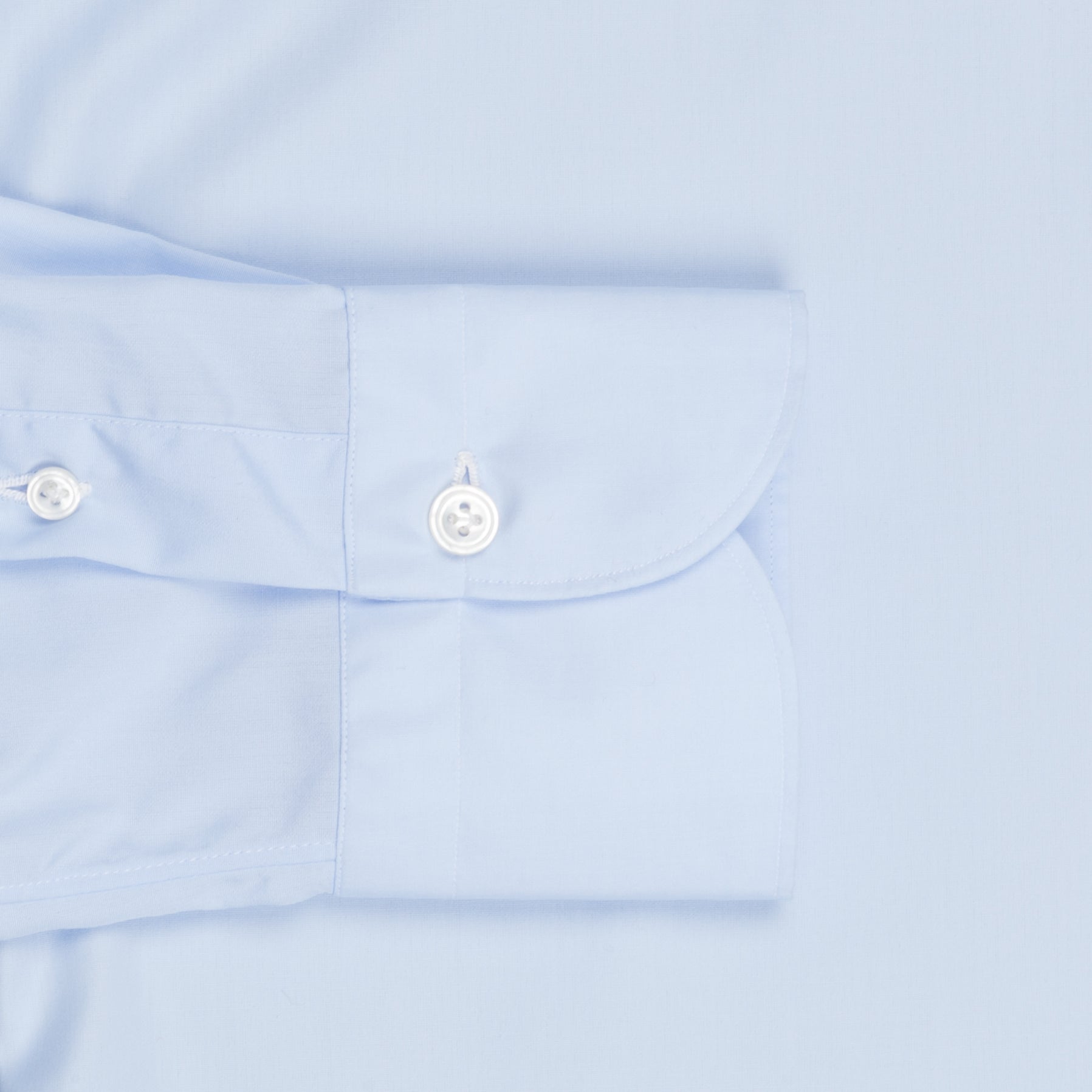 Finamore Milano Shirt Collar Eduardo Blue Alumo voyage poplin