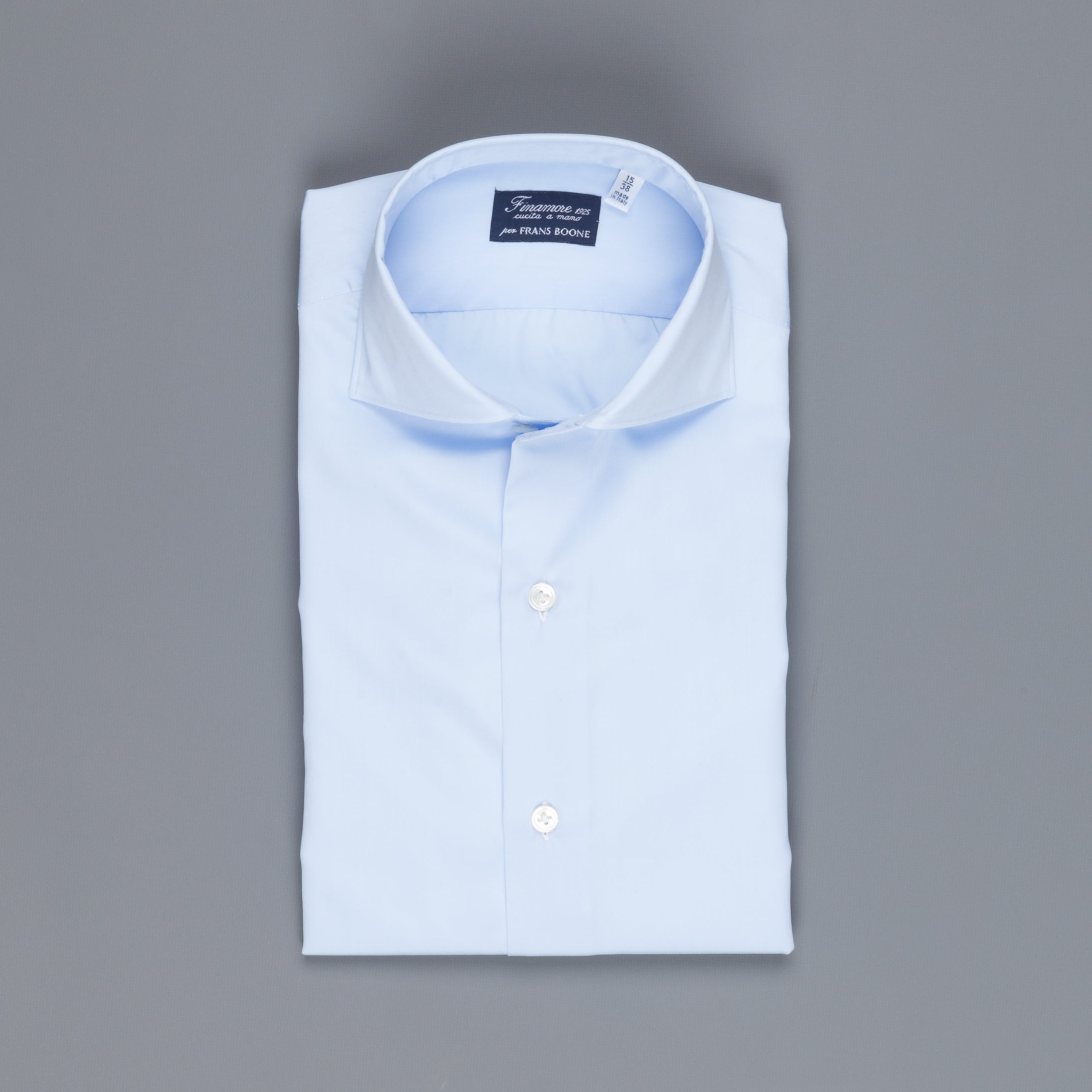 blue dress tie Light Blue Twill Natural Stretch Cotton Dress Shirt 18 main image 0