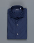 Finamore Milano Shirt Soft Collar Eduardo Navy