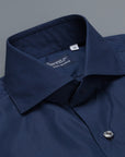 Finamore Milano Shirt Soft Collar Eduardo Navy