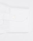 Finamore 'Traveller' shirt Milano fit Collar Eduardo Alumo White poplin
