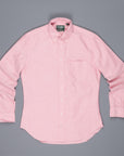 Gitman Vintage oxford button down shirt old pink