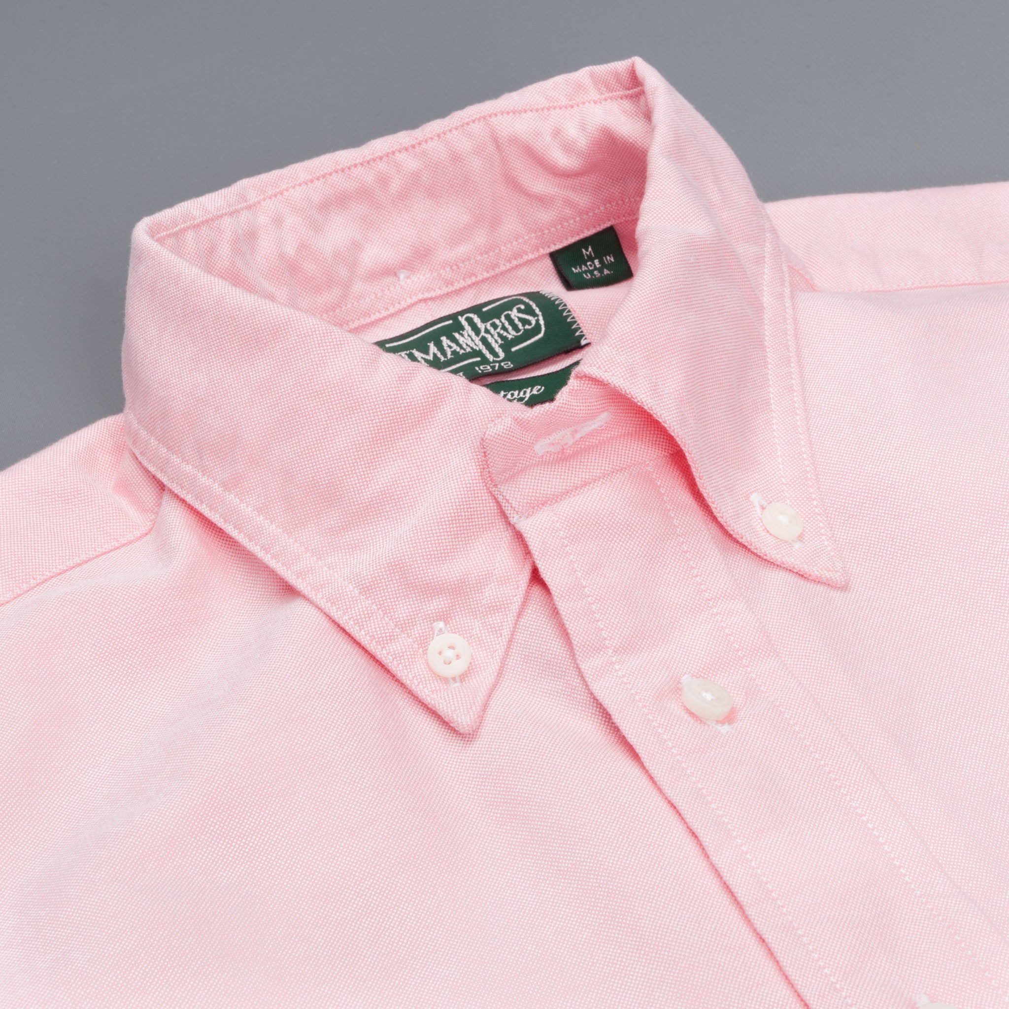 Gitman Vintage Button-Down Shirt Oxford Muted Pink