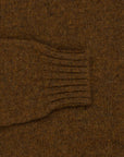 Laurence J. Smith Super Soft Seamless Crew Neck Pullover Dark Olive