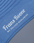 Frans Boone X Pantherella Vale Socks 100% Fil d'Ecosse / Cotton lisle Denim