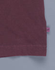 James Perse V Neck Tee Aubergine