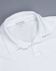 James Perse Dry Touch Jersey Polo White
