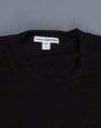 James Perse Dry Touch Jersey L/S Crew Neck Black