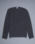 James Perse Dry Touch Jersey L/S Crew Neck Magma