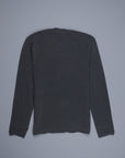 James Perse Dry Touch Jersey L/S Crew Neck Magma