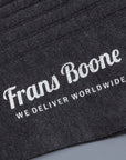 Frans Boone X Pantherella Vale Socks 100% Fil d'Ecosse / Cotton lisle Dark Grey Mix