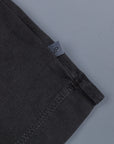 James Perse L/S Crew Neck Pocket Tee Suede Jersey Carbon