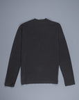 James Perse L/S Crew Neck Pocket Tee Suede Jersey Carbon