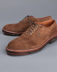 Alden x Frans Boone cap toe in snuff suede on crepe sole