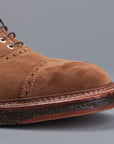 Alden x Frans Boone cap toe in snuff suede on crepe sole