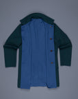 Kired Peak Reversible Coat Zaffiro Blu - Holly Verde