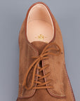 Alden unlined snuff suede plain toe blucher