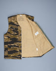 The Real McCoy's Tiger Camouflage vest John wayne