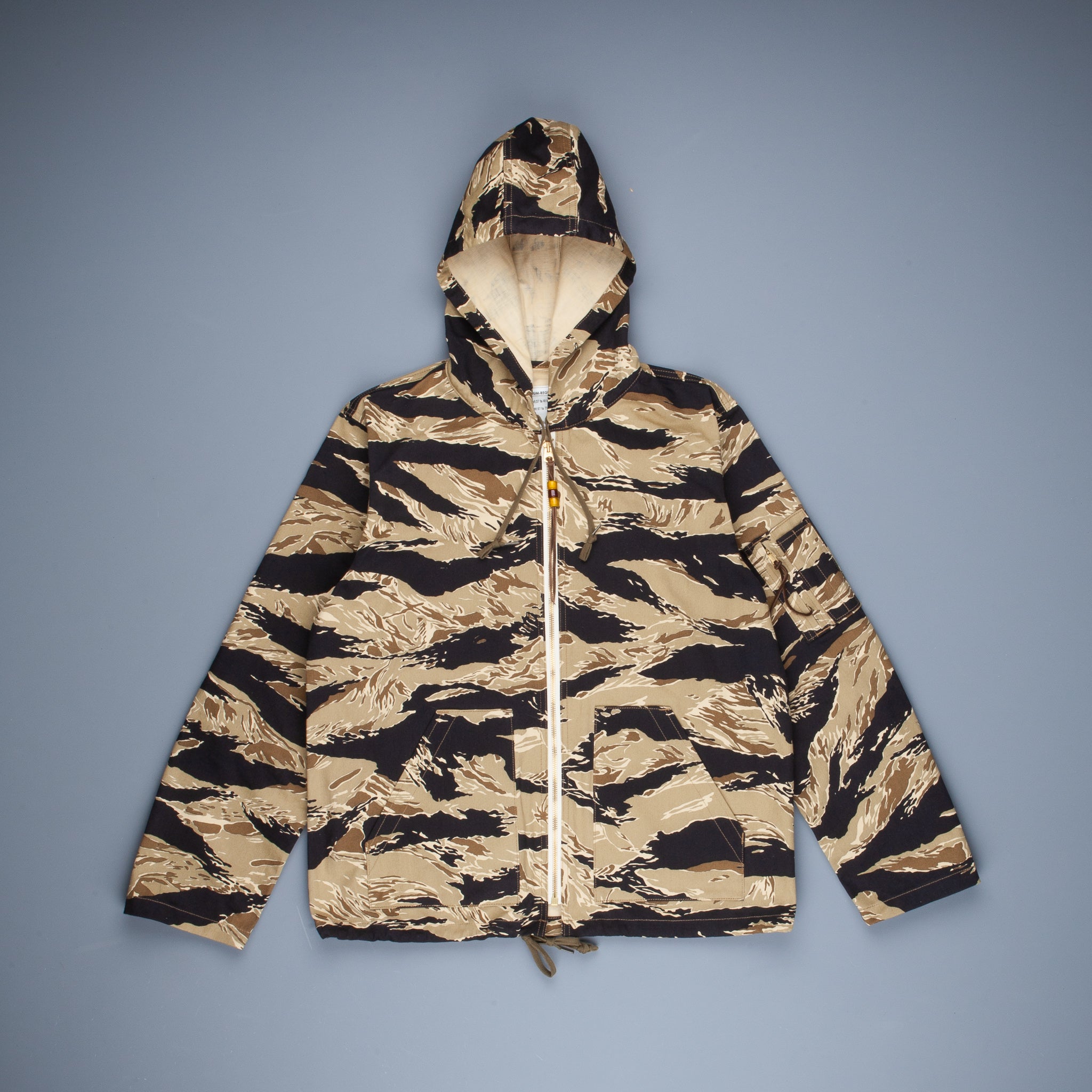 THE REAL McCOY'S COAT, MAN'S, CAMOUFLAGE