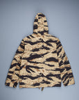 The Real McCoy's Tiger Camouflage Parka Gold tone