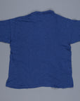 Velva Sheen Roll Tee in Blue