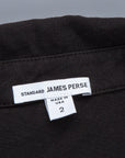 James Perse Dry Touch Jersey Polo Black