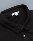 James Perse Dry Touch Jersey Polo Black