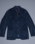 Caruso Aida Cashco Corduroy Jacket Blu