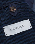 Caruso Aida Cashco Corduroy Jacket Blu