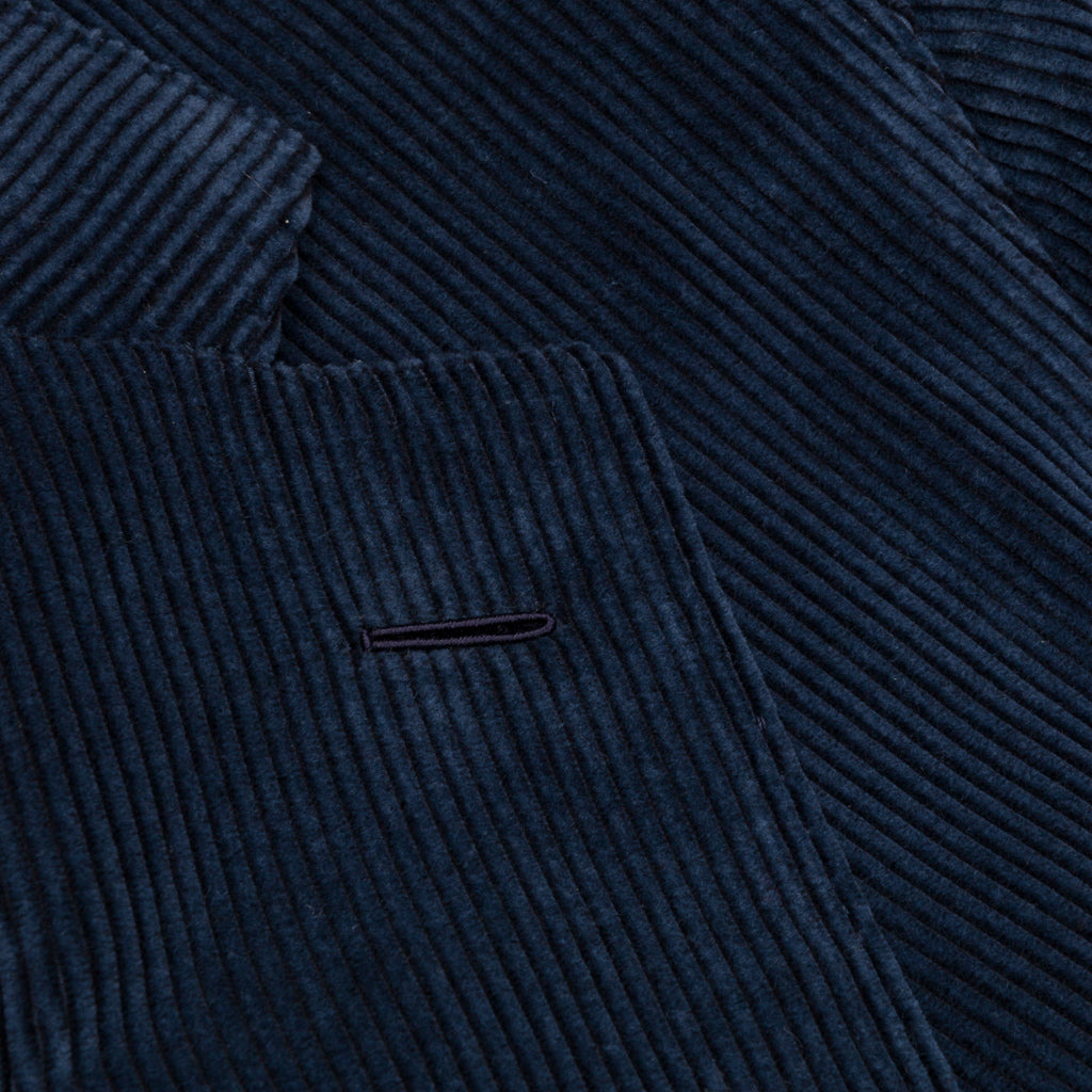 Caruso Aida Cashco Corduroy Jacket Blu