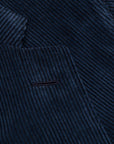 Caruso Aida Cashco Corduroy Jacket Blu