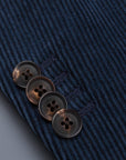 Caruso Aida Cashco Corduroy Jacket Blu