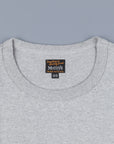 The Real McCoy´s Logo L/S Tee gray