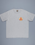 The Real McCoy´s Logo S/S Tee Gray
