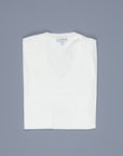 James Perse V Neck Tee Everest White