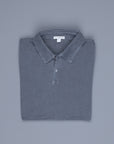 James Perse Revised Standard Polo Gravel