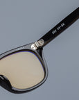 The Real McCoy´s USS Celluloid Frame Sunglasses yellow