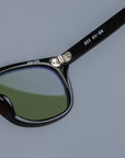 The Real McCoy´s USS Celluloid Frame Sunglasses green