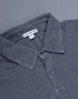 James Perse Revised Standard Polo Gravel