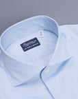 Finamore Milano shirt collo Eduardo jaquard stripe blue