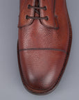 Edward Green Galway in Rosewood country calf grain leather last 64 Veldtschoen construction