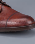 Edward Green Galway in Rosewood country calf grain leather last 64 Veldtschoen construction