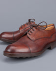 Edward Green Dundee Veldtschoen construction in Rosewood Country calf grain leather last 58