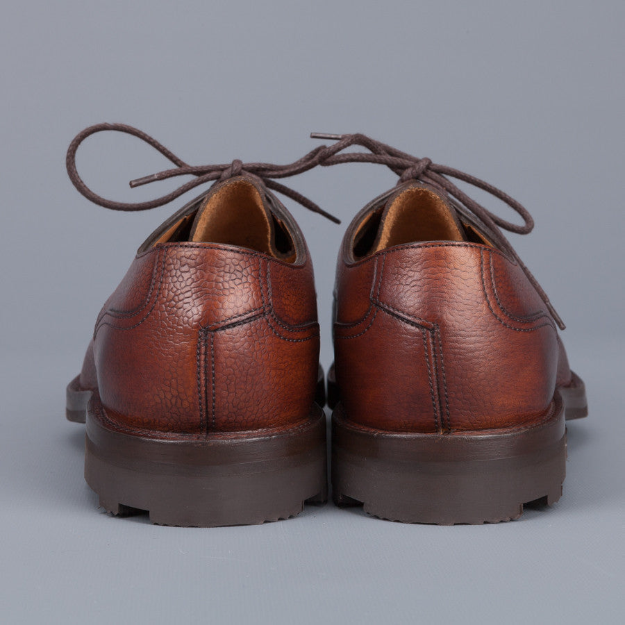 Edward Green Dundee Veldtschoen construction in Rosewood Country calf grain leather last 58