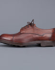 Edward Green Dundee Veldtschoen construction in Rosewood Country calf grain leather last 58