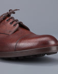 Edward Green Dundee Veldtschoen construction in Rosewood Country calf grain leather last 58