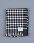 Alex Begg Rona Cashmere Scarf Breuer Navy