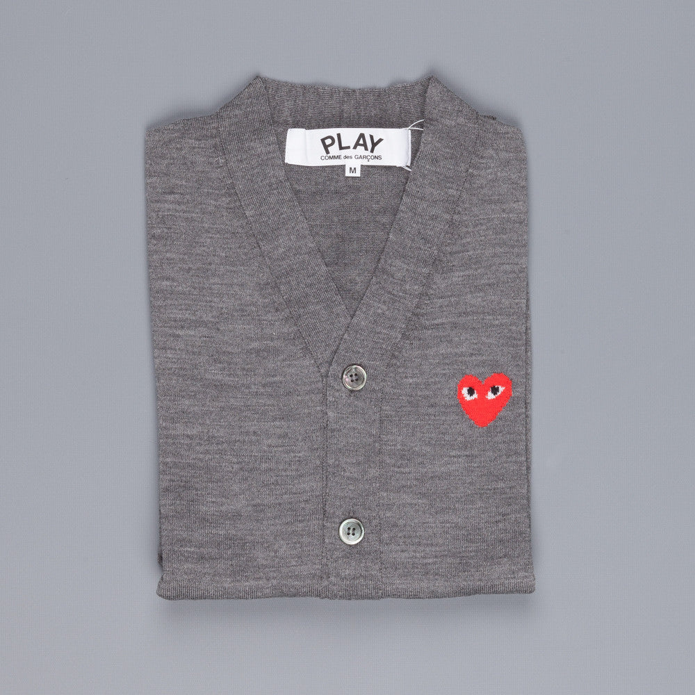 Comme des PLAY cardigan grey – Frans Boone Store